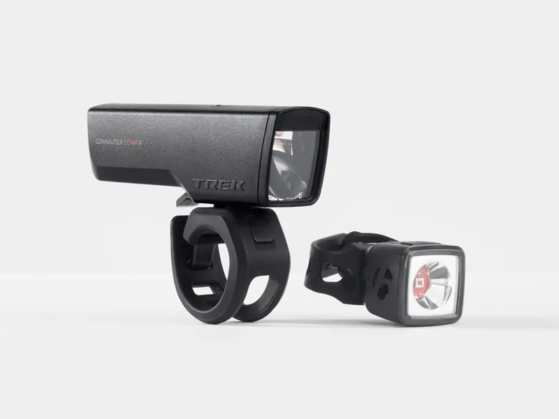 Trek Commuter Comp R/Flare R City Bike USB Light Set - Black 1 Trek Commuter Comp R/Flare R City Bike USB Light Set - Black